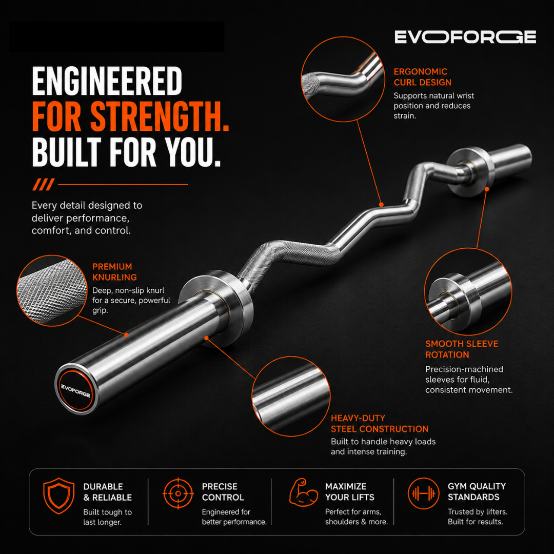 The Standard Carbon Steel Series (50mm Olympic Sleeves)